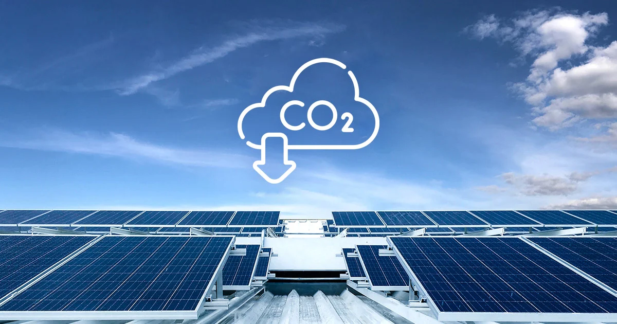 Cómo la energía solar puede ayudar a reducir la huella de carbono de su empresa